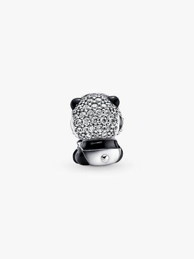 Charm de Panda Fofo Brilhante