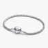 Pulseira Corrente Snake Facetada e Fecho de Coração Pulseira Corrente Snake Facetada e Fecho de Coração