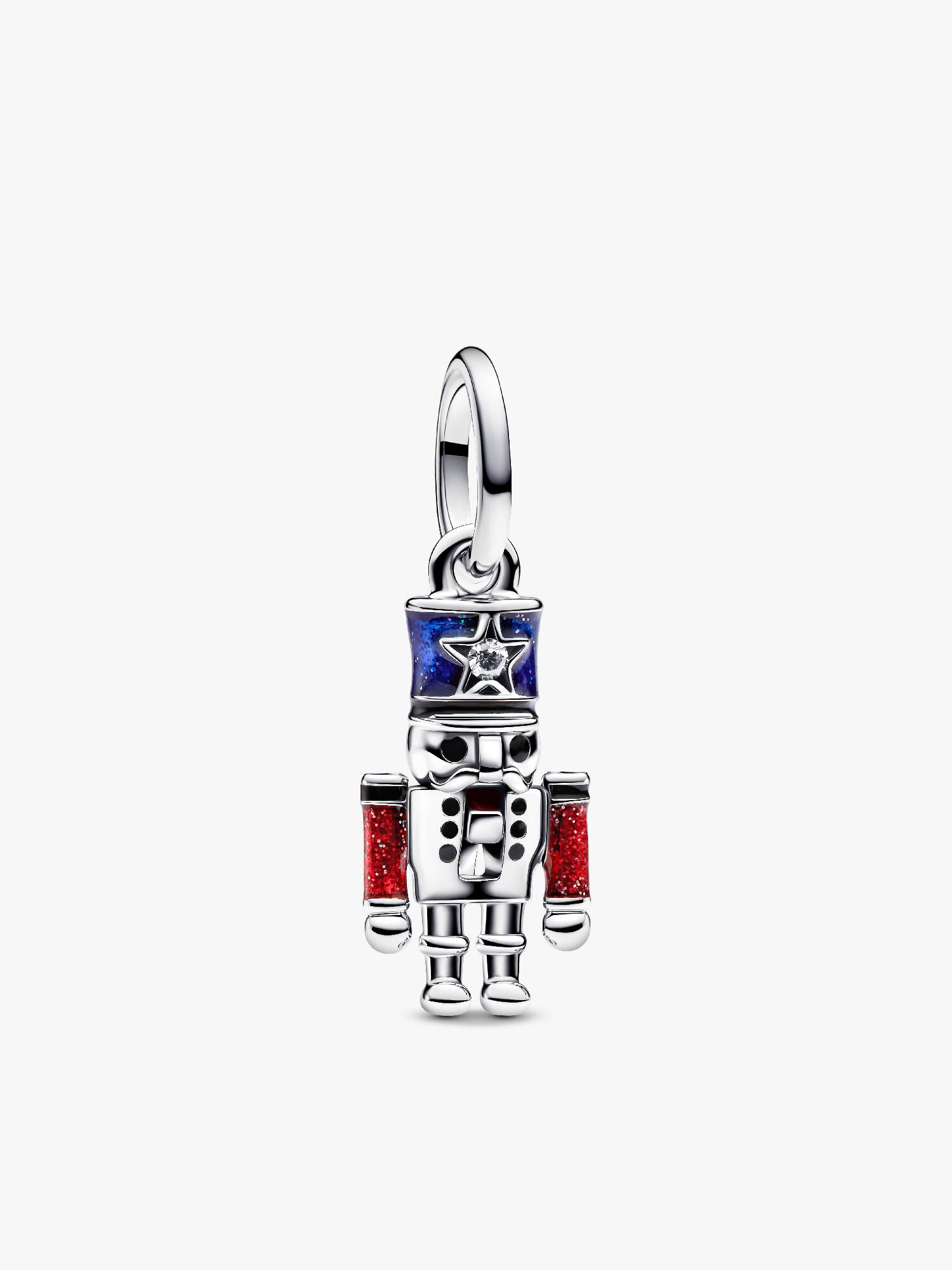 Charm pendente de quebra-nozes móvel