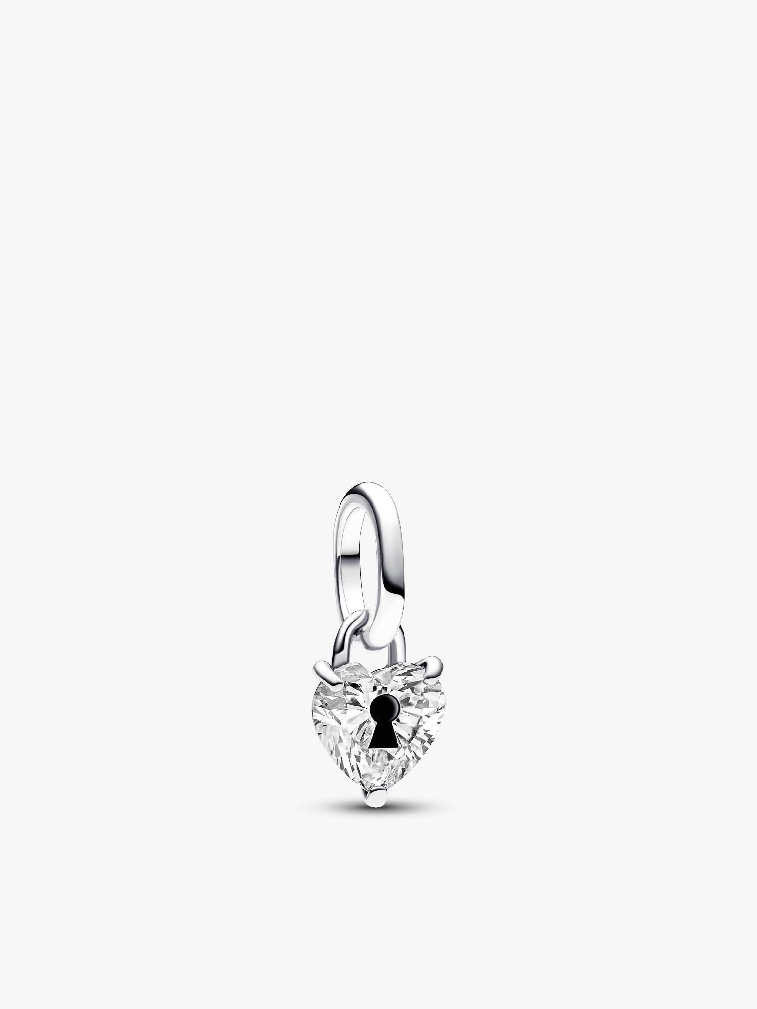 Mini Charm Pendente Coração com Fechadura Pandora Me
