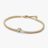 Pulseira Riviera de Coração Brilhante Pulseira Riviera de Coração Brilhante