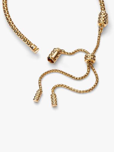 Pulseira Corrente Cravejada e Fecho Deslizante