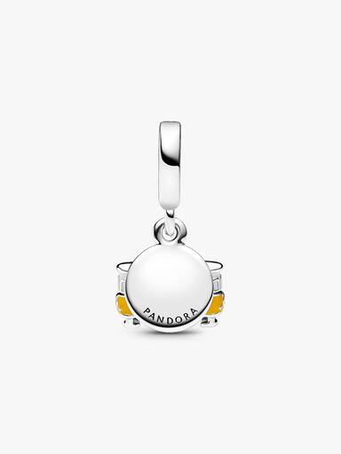 Charm Pendente Duplo Bonde de Lisboa Gravável