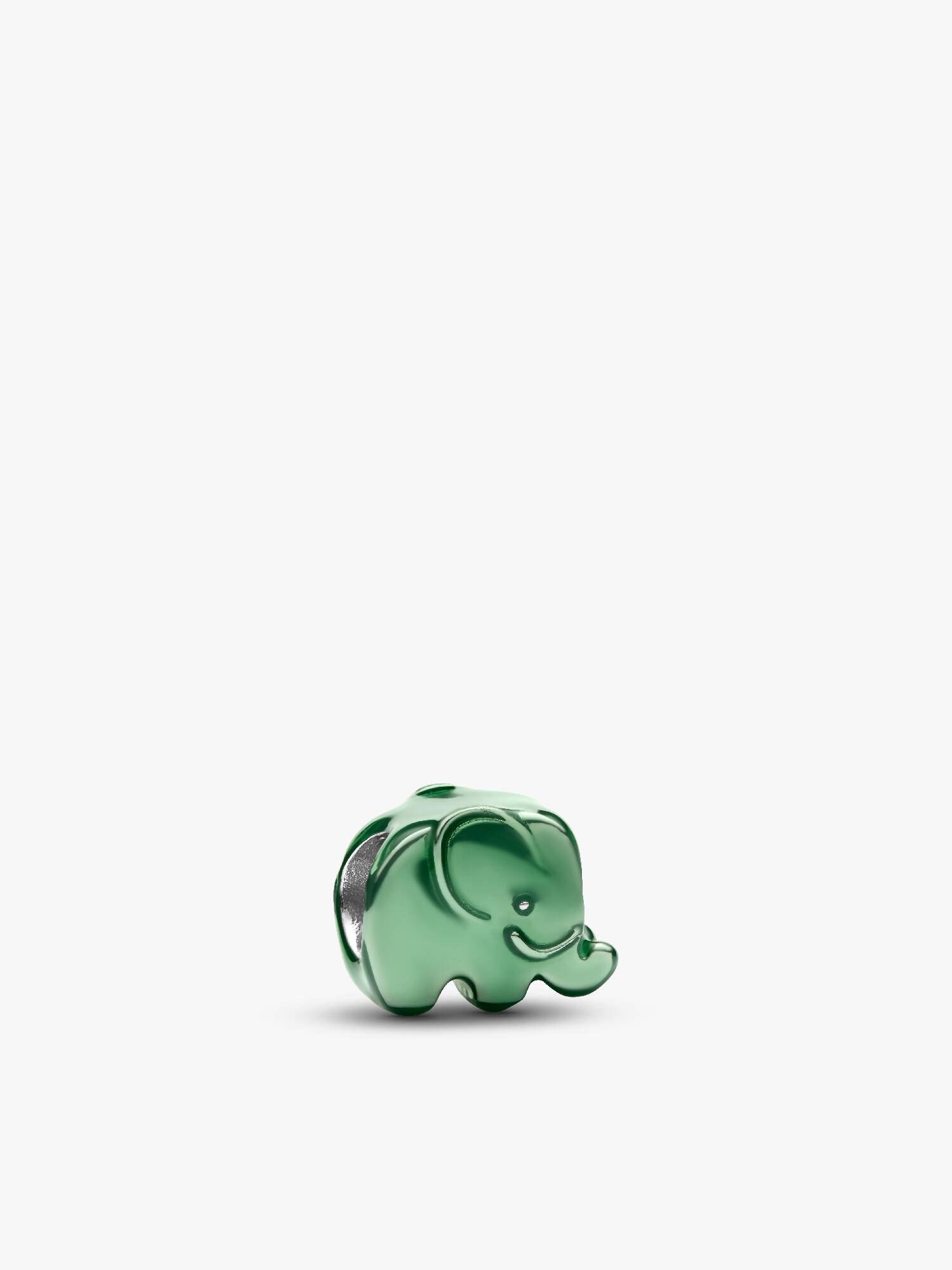 Mini Charm de Elefante Verde