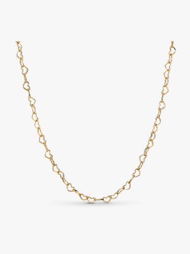 Joined hearts Pandora Shine necklace