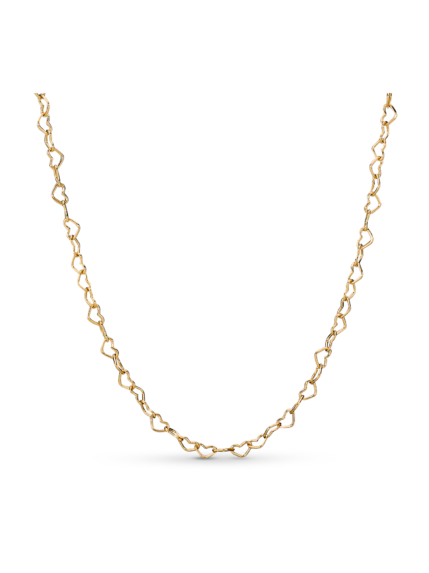 Joined hearts Pandora Shine necklace
