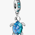 Charm Pendente de Tartaruga Marinha em Vidro de Murano Charm Pendente de Tartaruga Marinha em Vidro de Murano