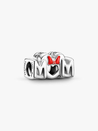 Charm "Mãe" com Laço da Minnie