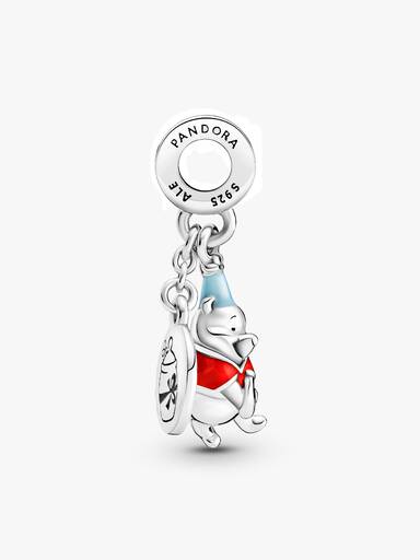 Charm Pendente De Aniversário do Urinho Pooh
