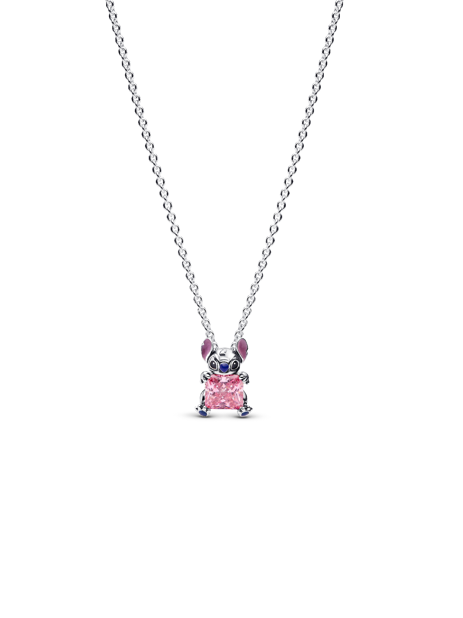 Colar Rosa do Stitch da Disney