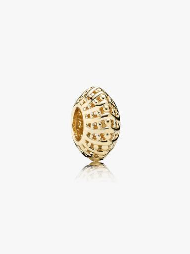 Abstract gold spacer