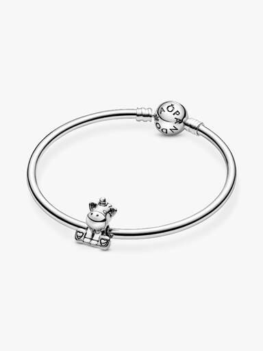 Unicorn silver charm
