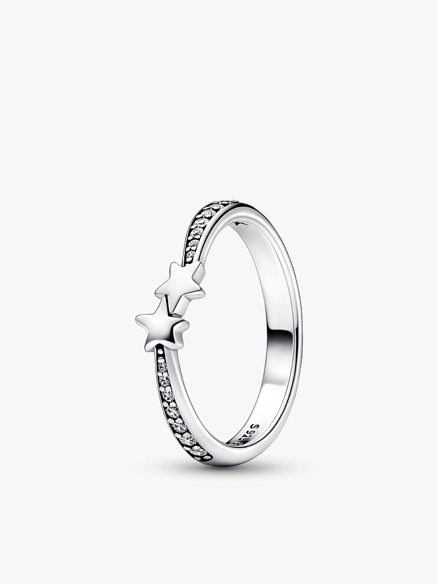 Anel Brilhante de Estrelas Cadentes