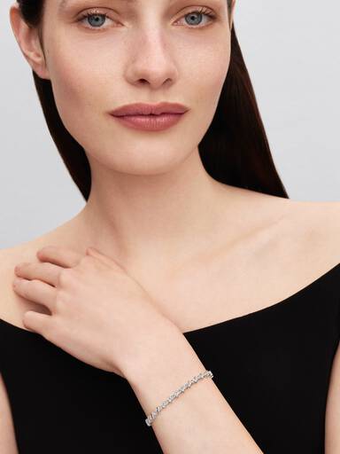 Pulseira Riviera Triângulo Brilhante