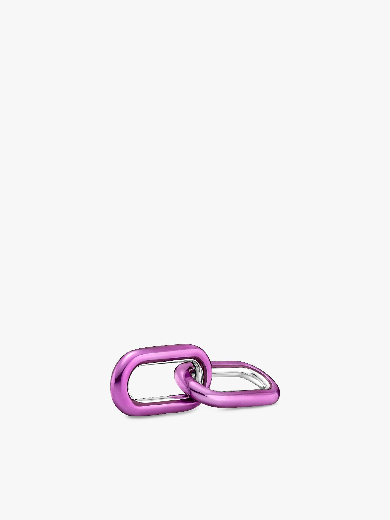 Elo de Estilo Doble Roxo Impactante Pandora ME