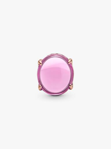 Rosa Oval Cabochon Charm