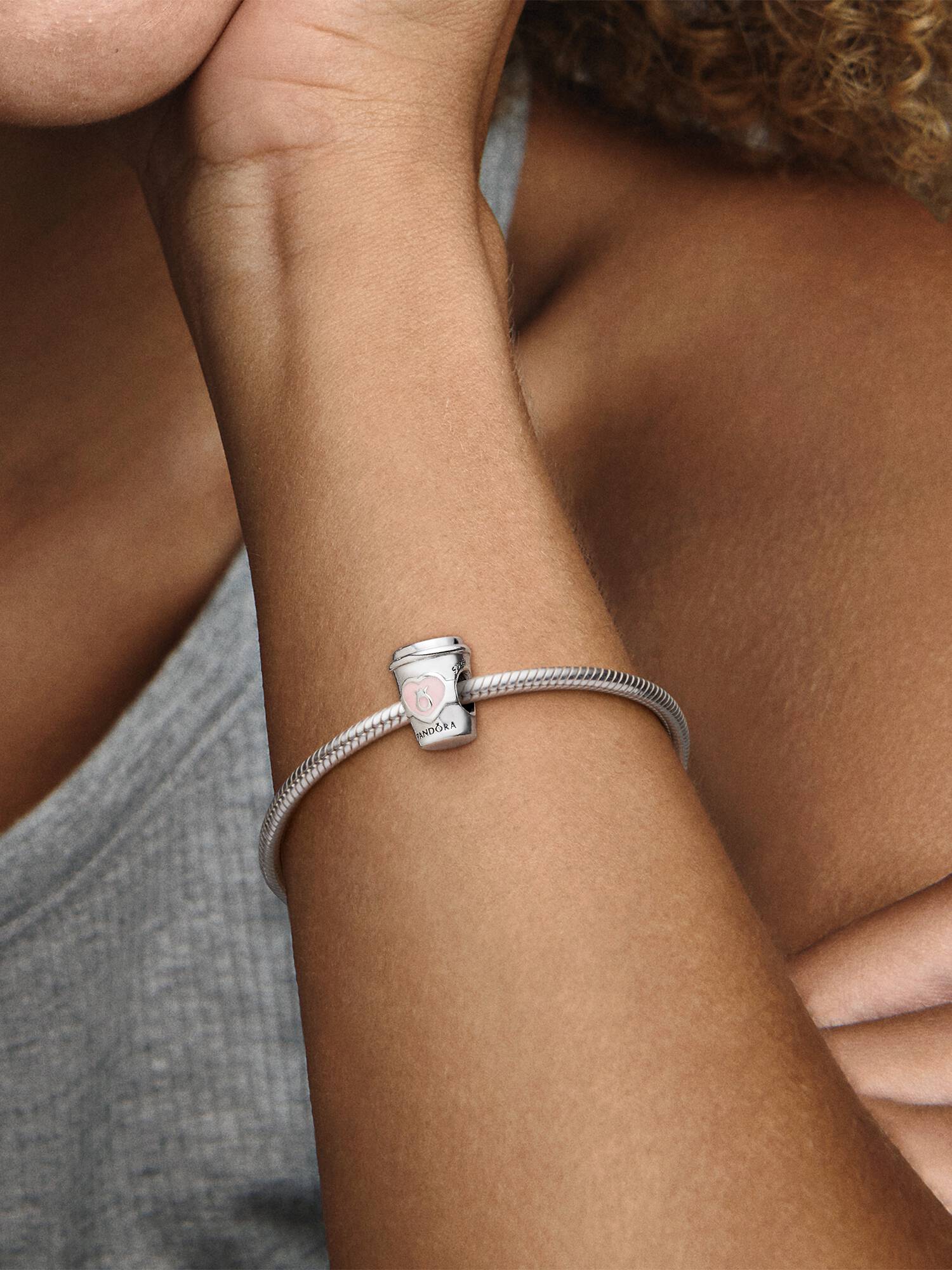 Charm Xícara de Café Faça uma Pausa
