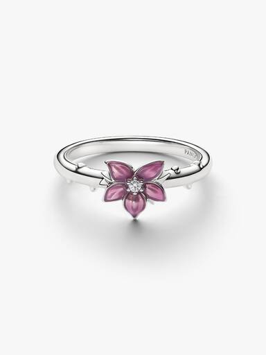 Anel de Flor de Cerejeira da Mulan da Disney
