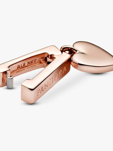 Coração Pendente Clip Charm