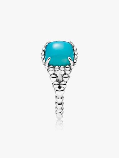 Anel Vibrant Spirit, Scuba Azul Cristal