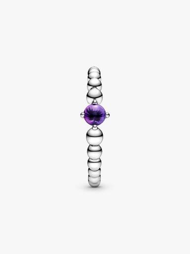 Anel Esferas Roxo