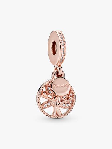 Charm Pendente Árvore da Vida Brilhante