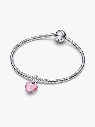 Charm pendente “Eu te amo, mãe”.