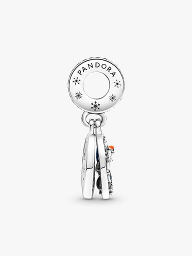 Disney Frozen Snow Olaf Duplo Charm Pendente