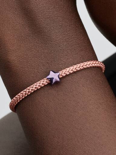 Mini charm Estrela Roxa