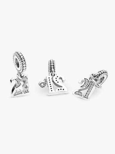 Charm Pendente Aniversário de 21 anos