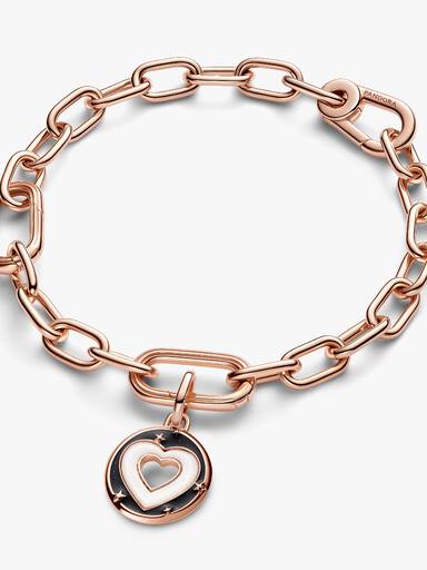 Charm Medalhão Corações Pandora ME