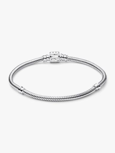 Pulseira Corrente Snake com Fecho com Logotipo de Marvel