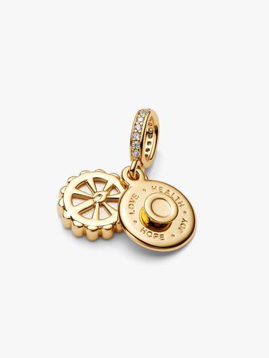 Charm pendente de bolo de Feliz Aniversário
