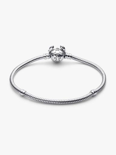 Pulseira Corrente Snake com Fecho do Stitch