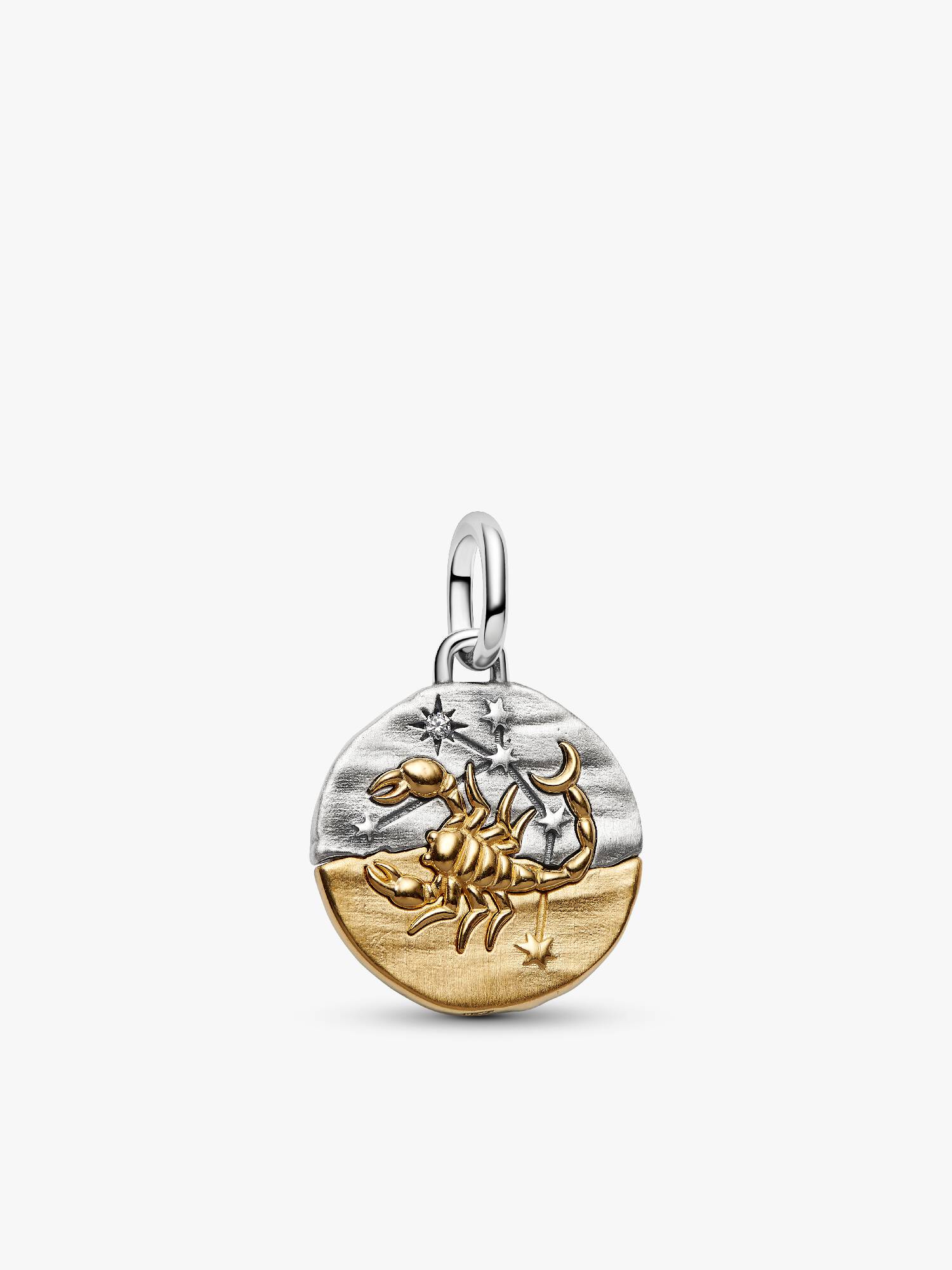Charm Medalhão do Zodíaco do signo de Escorpião