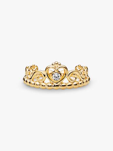 Anel Princesa Tiara Coroa