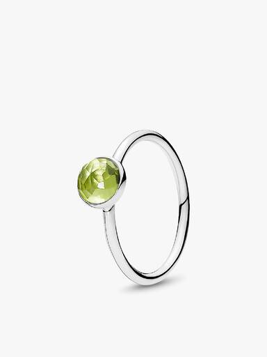 Anel August Droplet, Peridot