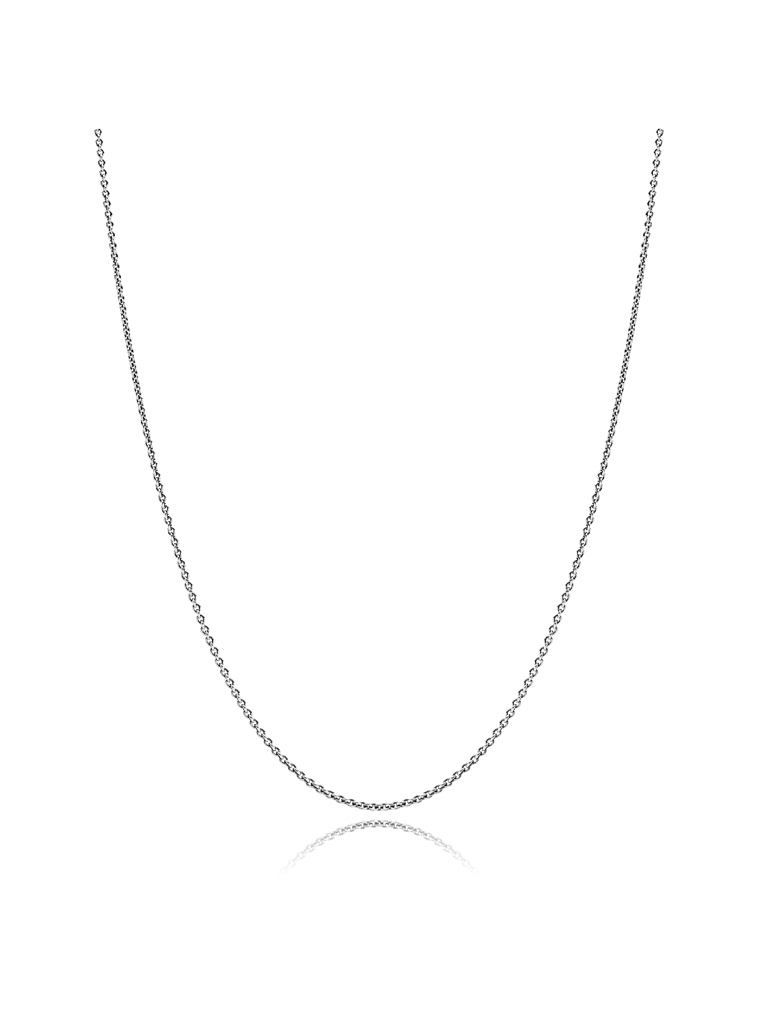 Oxidised silver necklace