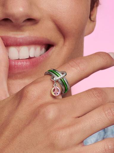 Anel Pandora ME Laser Verde