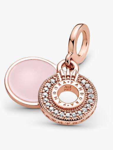 Charm Pendente Coroa Brilhante