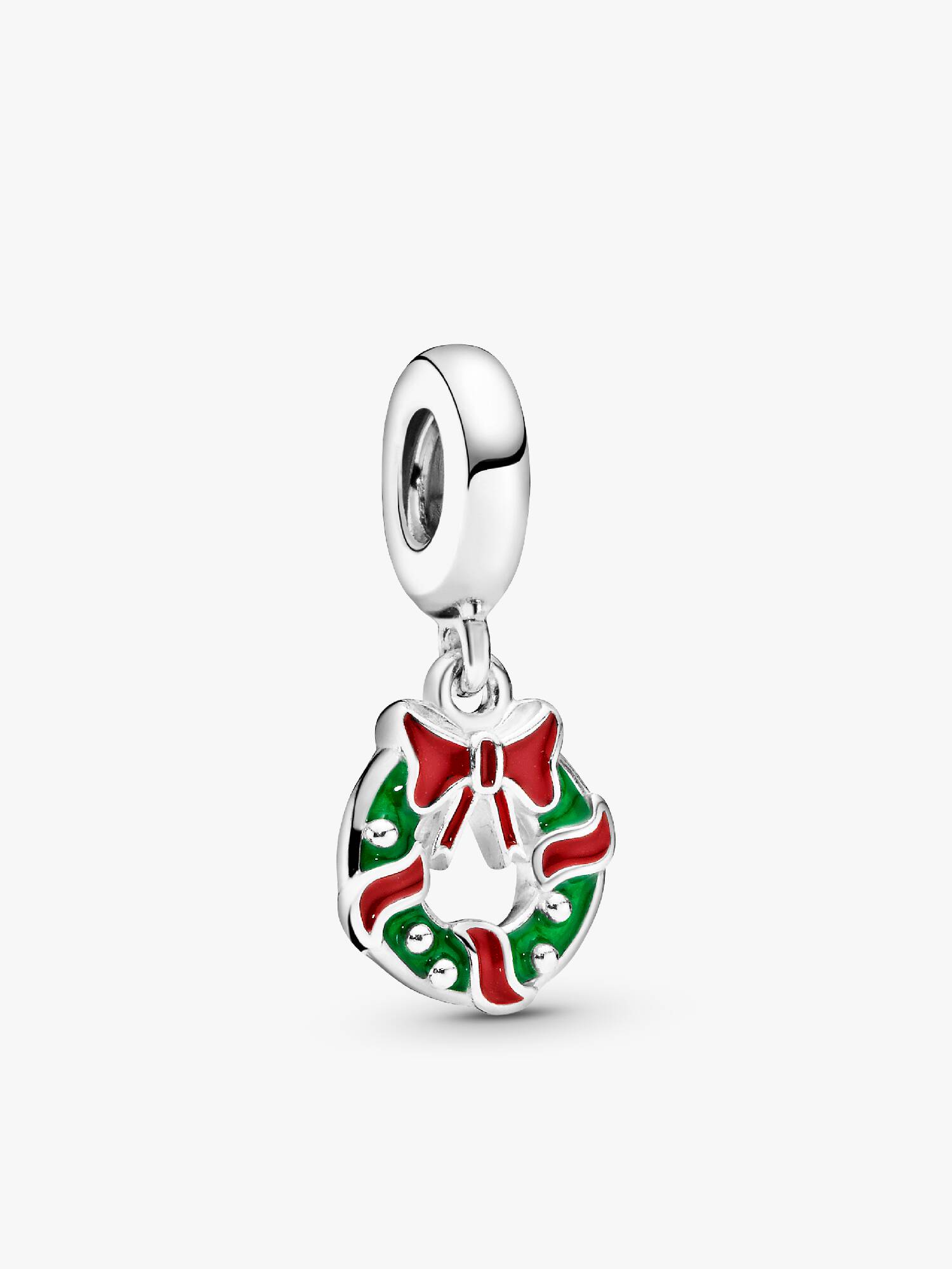Festivo Wreath Charm Pendente