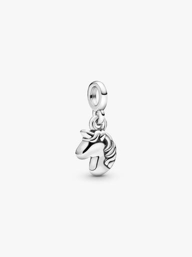 Unicorn sterling silver mini dangle