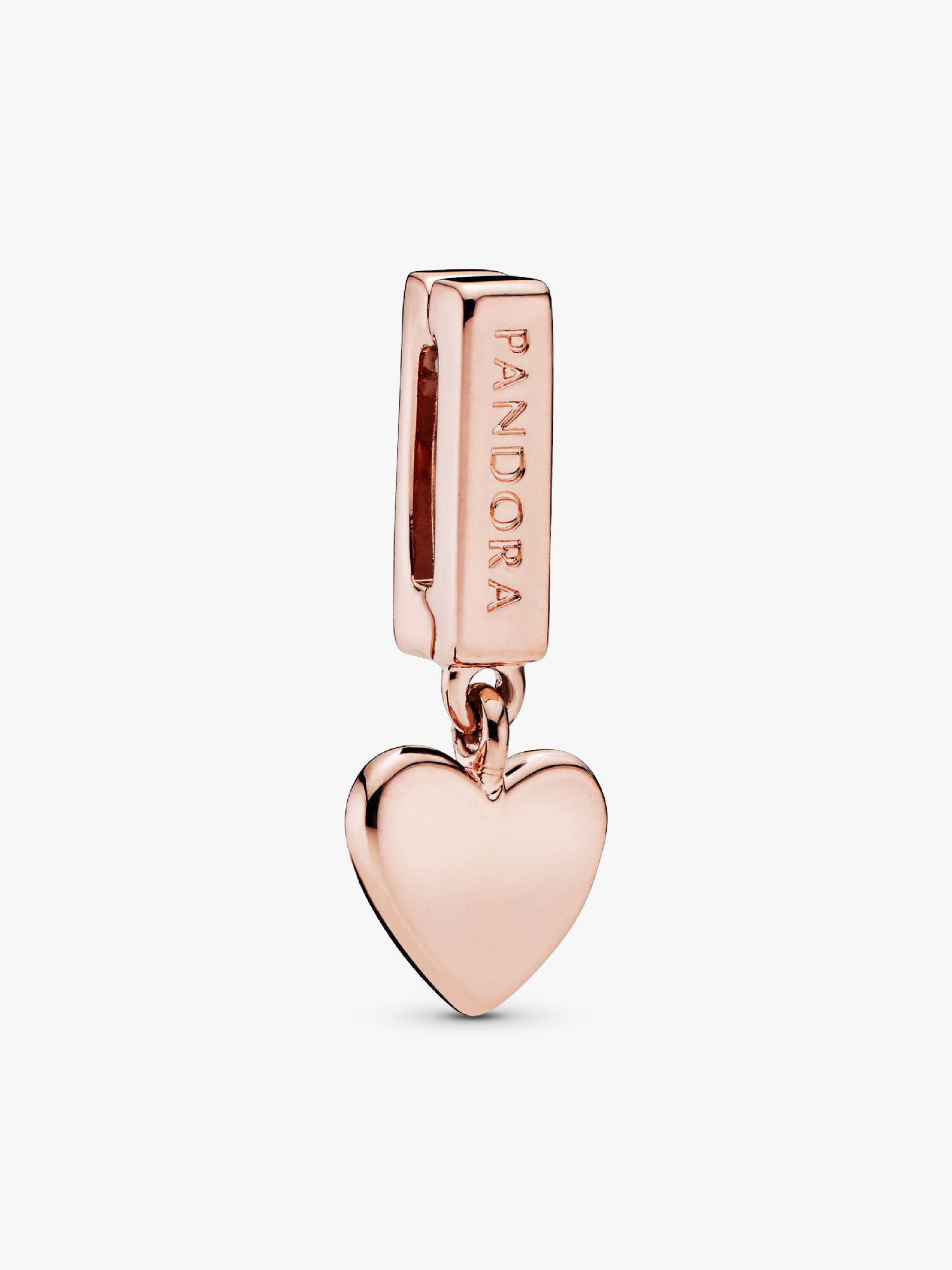 Coração Pendente Clip Charm