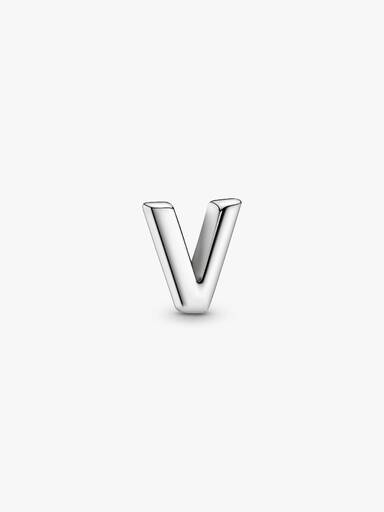 Letra V Alphabet Relicário Element