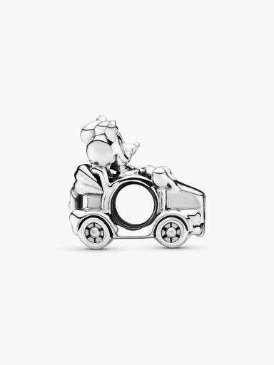 Disney Mickey & Minnie car silver charm