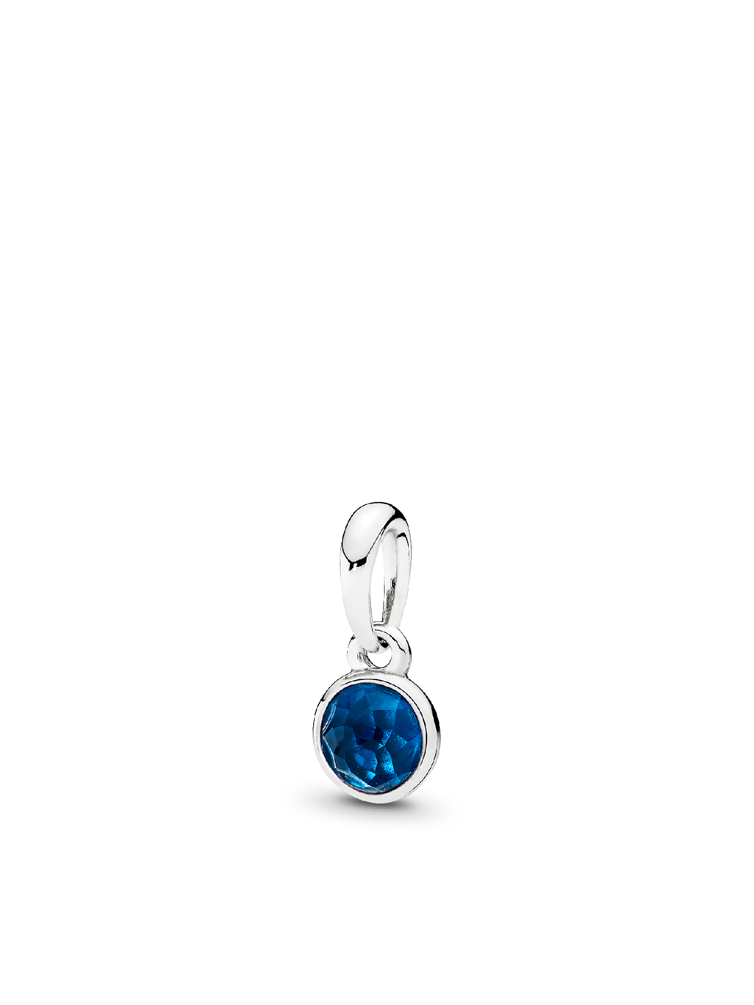 December Droplet Pingente, London Azul Cristal