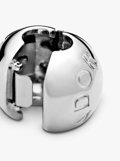 Logo silver clip
