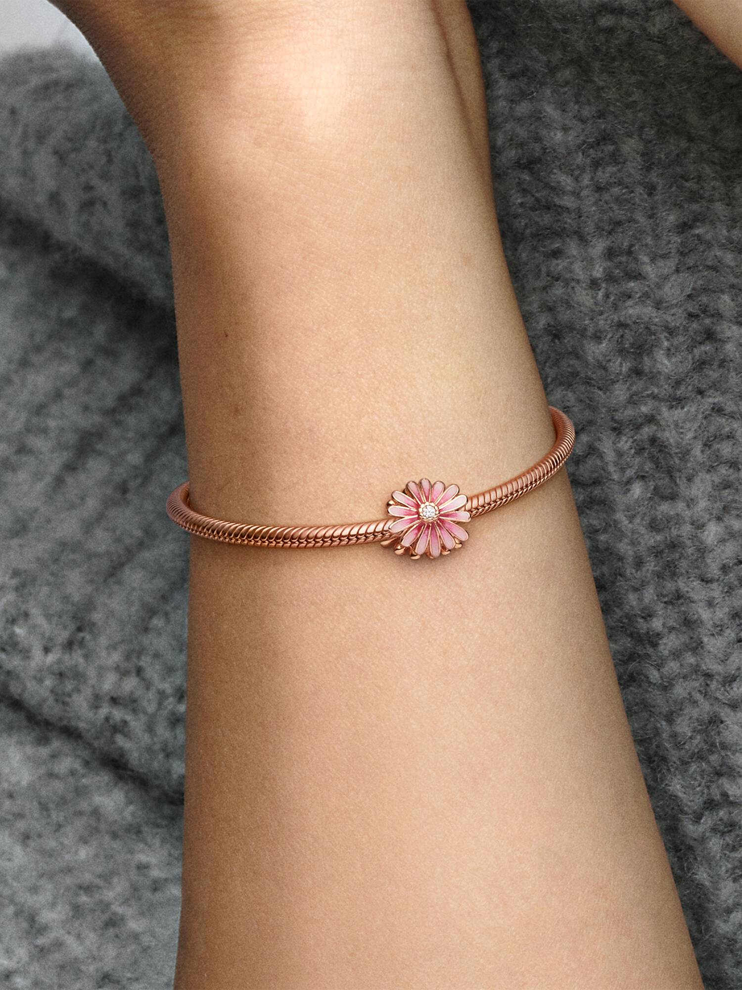 Charm Margarida Rosa