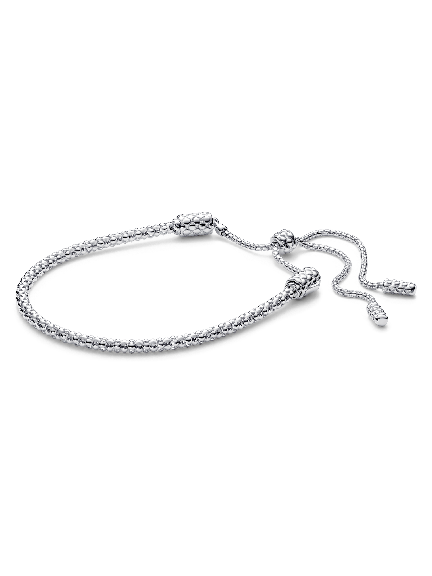 Pulseira Corrente Cravejada e Fecho Deslizante