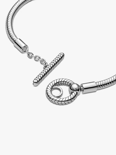 Pulseira Corrente Snake T-Bar Pandora Moments